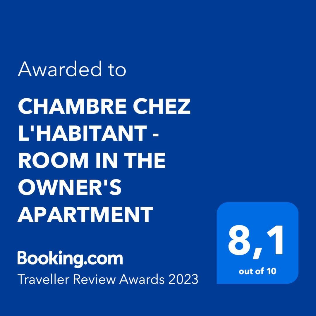 Chambre Chez L'Habitant - Room In The Owner'S Apartment 尼斯 外观 照片